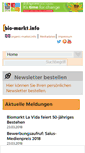 Mobile Screenshot of bio-markt.info